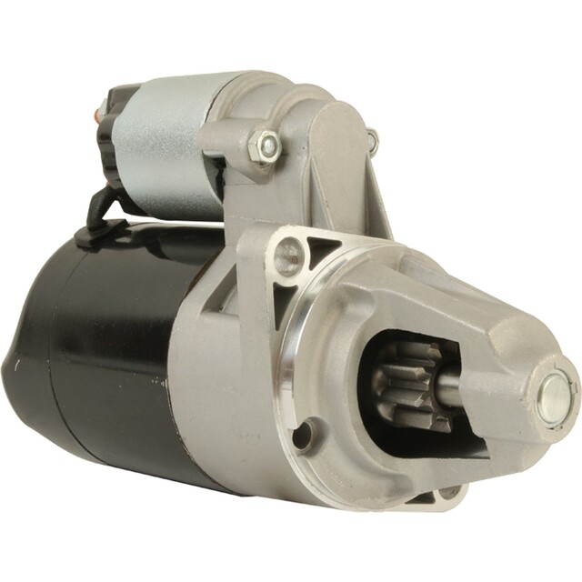 A new aftermarket starter replacement 28100-31020, compatible with Toyota 2FD-10, 2FG-7, 2FG-9, 2FGL-7, and 2FGL-9 forklift models